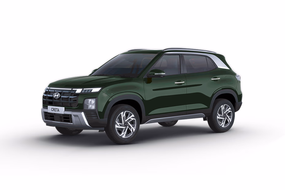 Hyundai Creta Creta in Robust Emerald Pearl